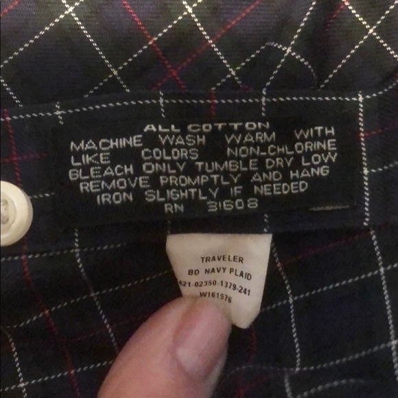 Used men’s shirt by jos.A.Bank size M - Picture 6 of 7